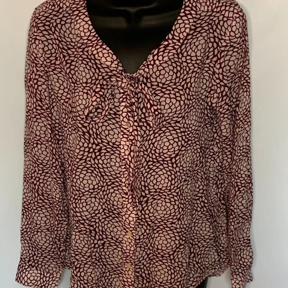 LL Bean Signature Rayon Blouse